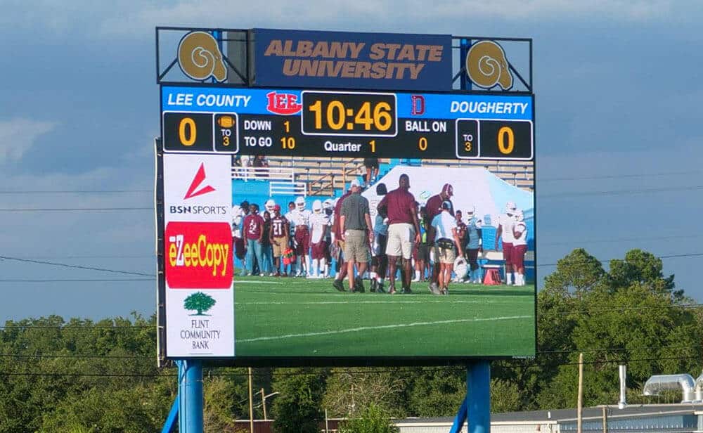 Albany State University Scoreboard - Ad Opportunities