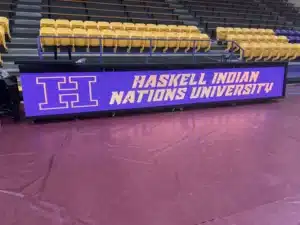 Haskell Indian Nations University- Scorer’s Table