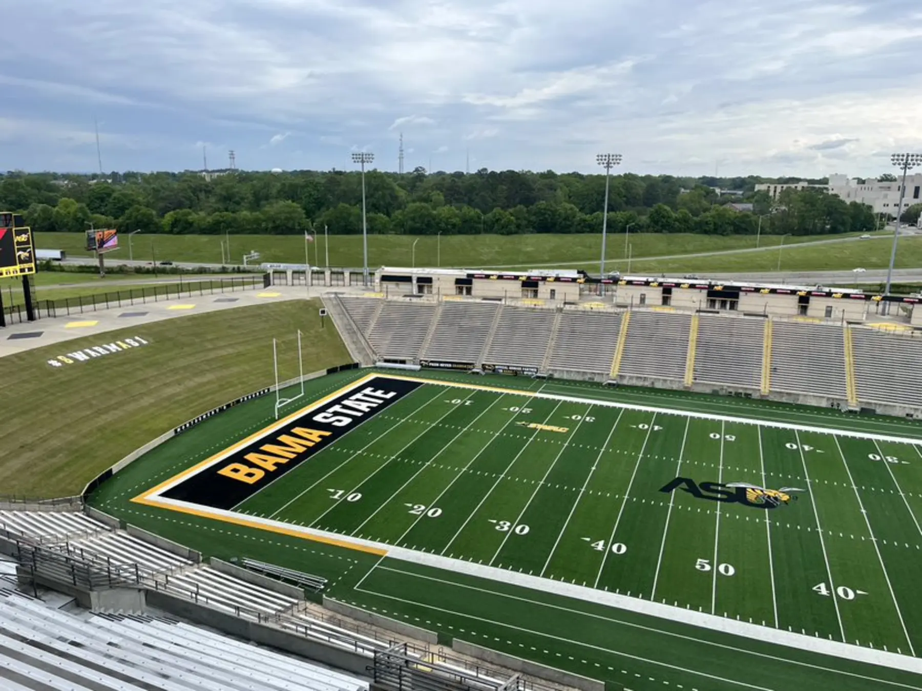 Alabama State University- Football Ribbon Boards