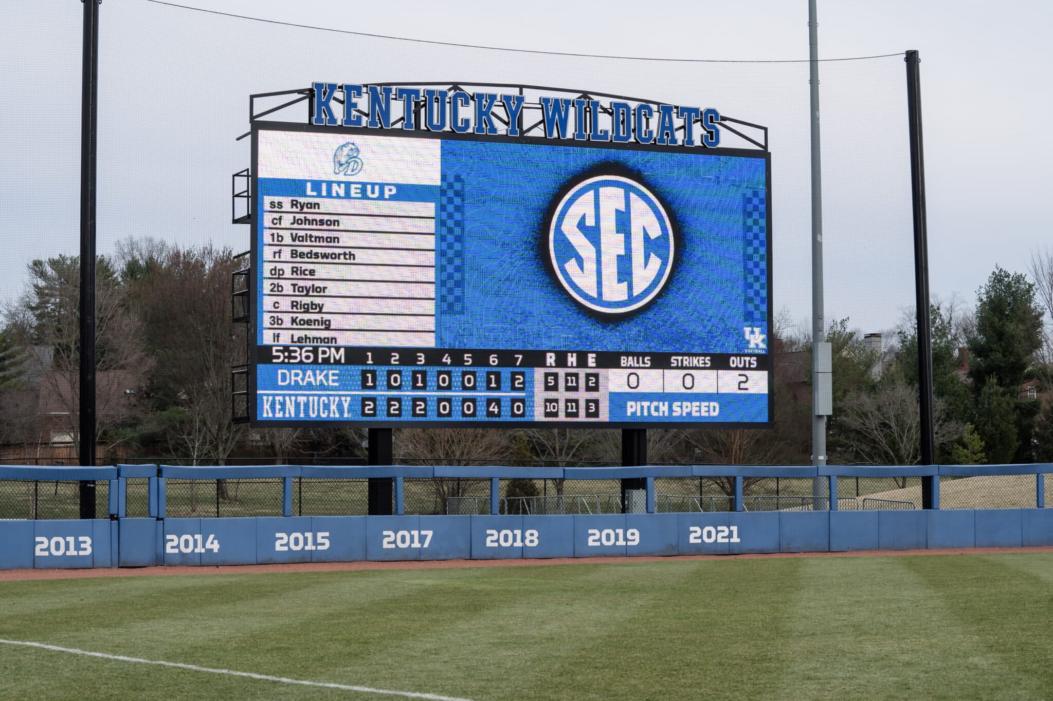 University of Kentucky- Softball